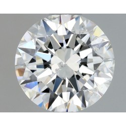 Diament szlif okrągły, 1.0ct, SI2, H, GIA 7462767485